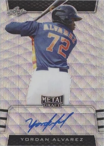 2019 Leaf Metal Draft - Yordan Alvarez #BA-YA1