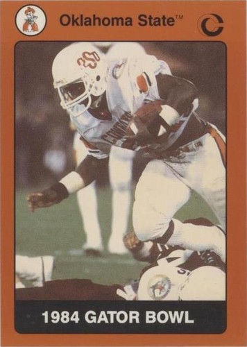 1991 Collegiate Collection Oklahoma State University Cowboys Thurman Thomas #42