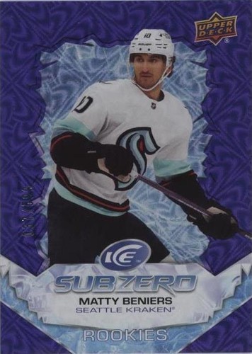 2022-23 Upper Deck Ice - Matty Beniers #SZ-BE