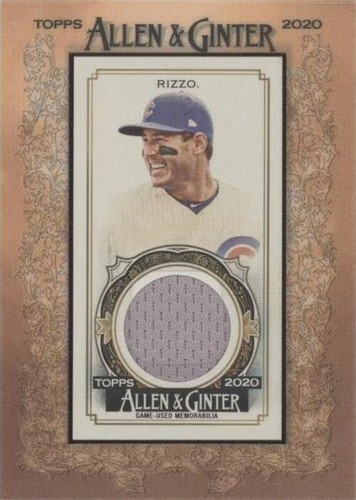 2020 Topps Allen & Ginter's - Anthony Rizzo #MFR-AR