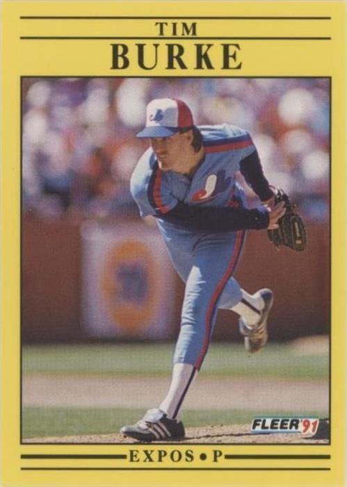 1991 Fleer - Tim Burke #227