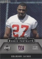 2005 Upper Deck Portraits Brandon Jacobs #194