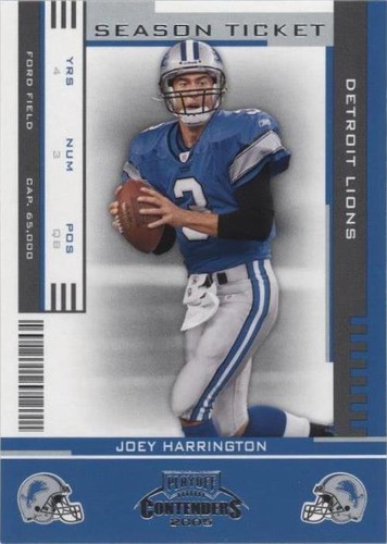 2005 Playoff Contenders Joey Harrington #33
