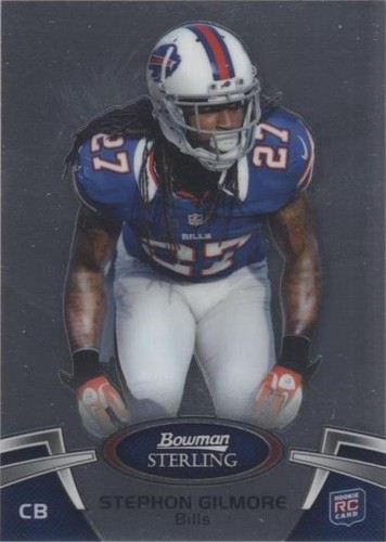 2012 Bowman Sterling Stephon Gilmore #96