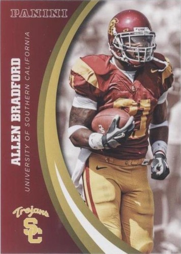 2015 Panini USC Trojans Allen Bradford #49