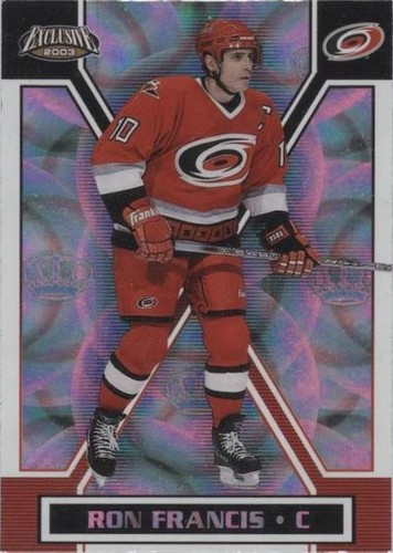 2002-03 Pacific Exclusive - Ron Francis #28
