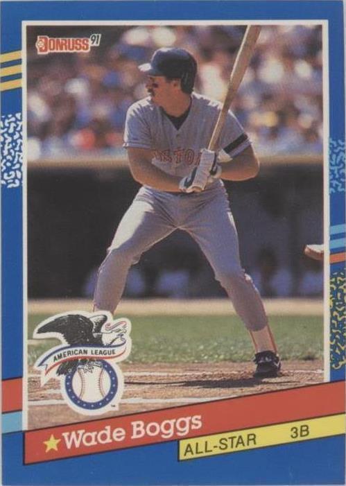 Donruss - Wade Boggs #55 1991