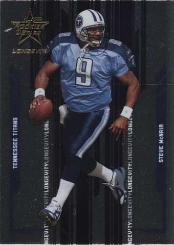 2005 Leaf Rookies & Stars Longevity Steve McNair #93