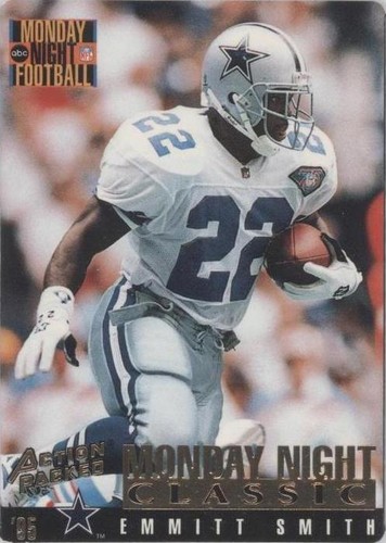 1995 Action Packed Monday Night Football Emmitt Smith #102
