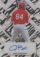 2022 Leaf Metal - Alec Burleson #BA-AB1