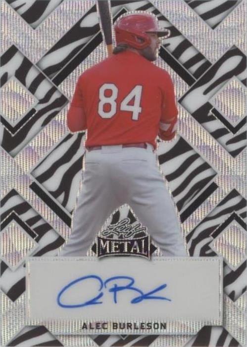 2022 Leaf Metal - Alec Burleson #BA-AB1