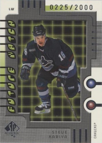 1999-00 SP Authentic - Steve Kariya #119