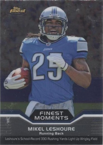 2011 Topps Finest Mikel Leshoure #FM-ML