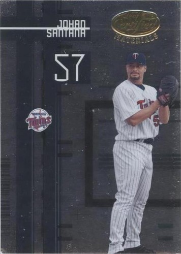 2005 Leaf Certified Materials - Johan Santana #71