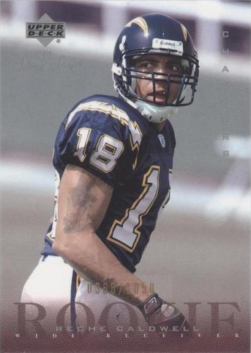 2002 Upper Deck Sweet Spot Reche Caldwell #96