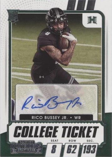 Rico Bussey Jr. Trading Cards