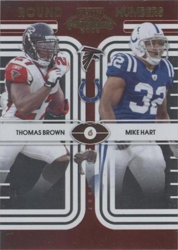 2008 Playoff Contenders Mike Hart Thomas Brown #31