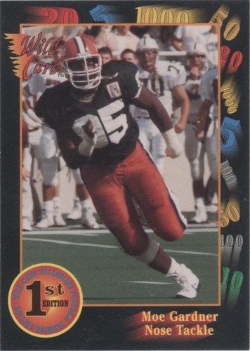 1991 Wild Card Draft Moe Gardner #17