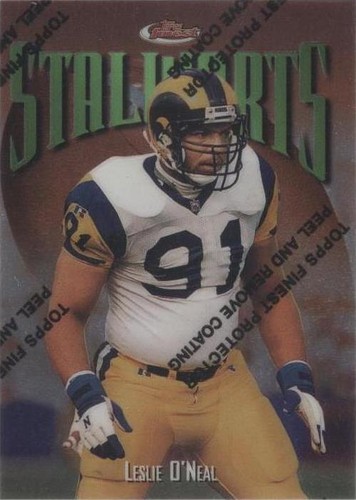 1997 Topps Finest Leslie O'Neal #232
