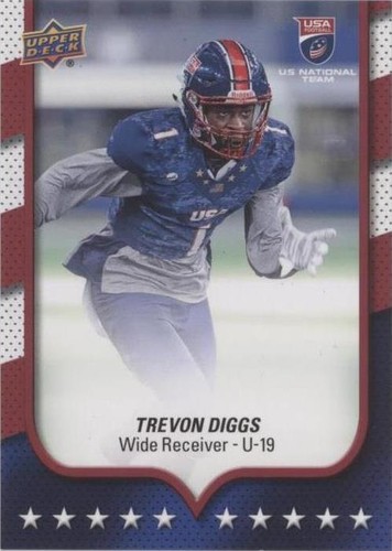 2016 Upper Deck USA Football Trevon Diggs #52