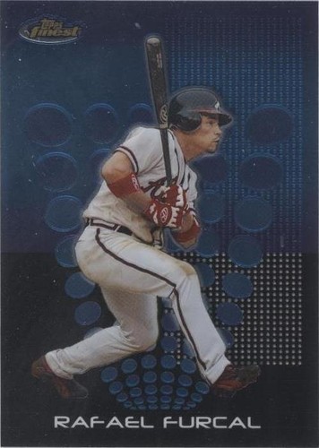 2004 Topps Finest - Rafael Furcal #89