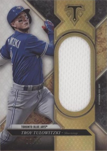 2017 Topps Triple Threads - Troy Tulowitzki #SJR-TT