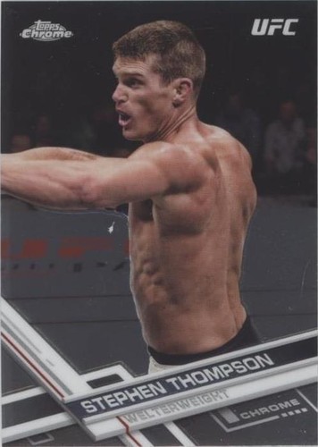 2017 Topps Chrome UFC - Stephen Thompson #59