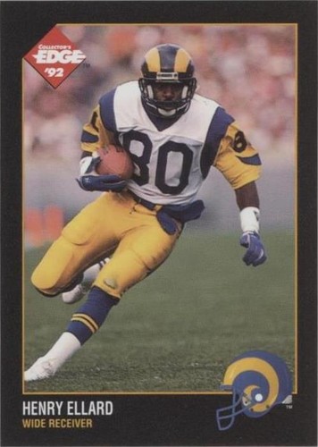1992 Collector's Edge Henry Ellard #86