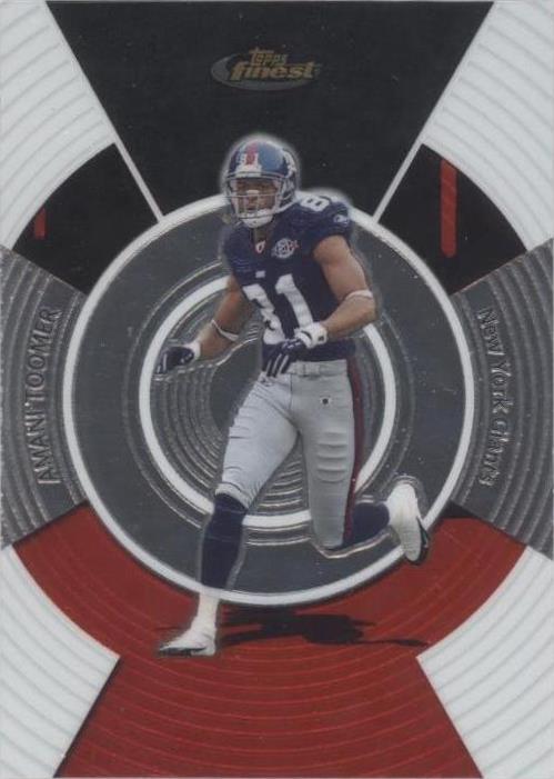 2005 Topps Finest Amani Toomer #71
