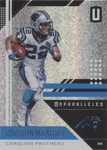 2018 Panini Unparalleled Christian McCaffrey #27