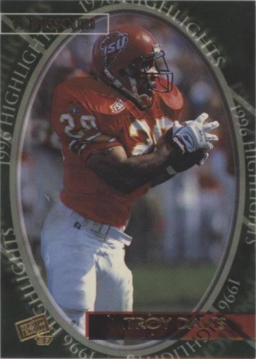 1997 Press Pass Troy Davis #40