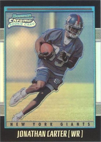 2001 Bowman Chrome Jonathan Carter #183