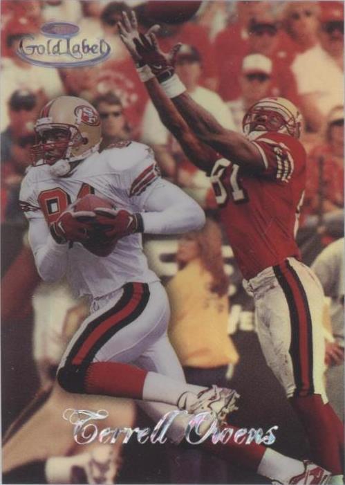1998 Topps Gold Label Terrell Owens #91