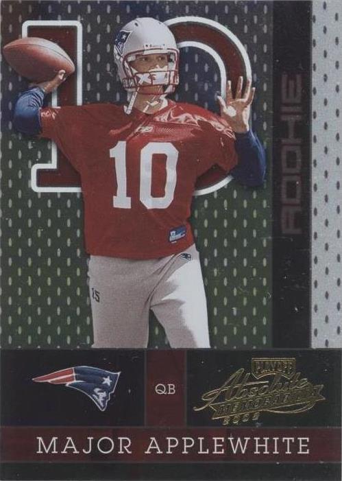 2002 Playoff Absolute Memorabilia Major Applewhite #155