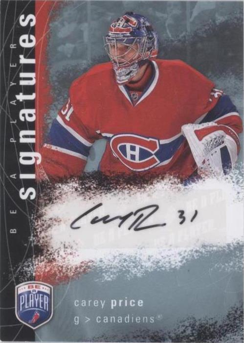 Be a Player Upper Deck 2007-08 - Carey Price #S-CP