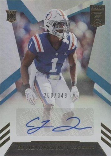 2020 Panini Donruss Elite CJ Henderson #RA-CJH