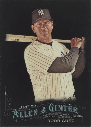 2016 Topps Allen & Ginter X - Alex Rodriguez #36