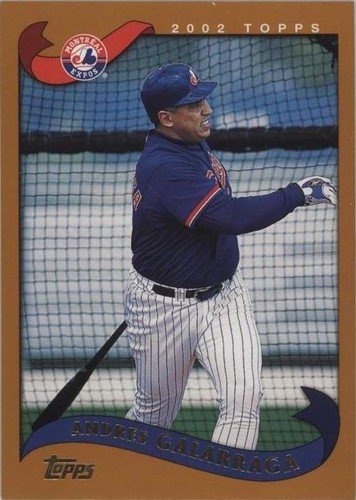 2002 Topps Traded - Andres Galarraga #T39