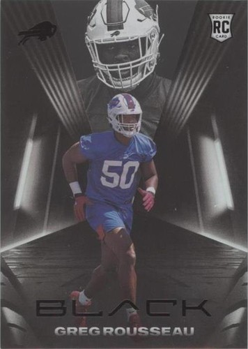 2021 Panini Black Greg Rousseau #155