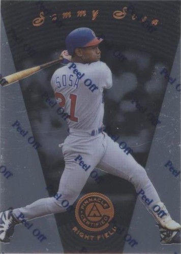 1997 Pinnacle Certified - Sammy Sosa #35