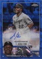 2023 Topps Chrome Update Series Sapphire Edition - Oscar Colas #USA-OCO
