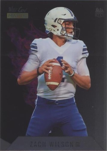 2021 Wild Card MATTE Zach Wilson #MRHR-5