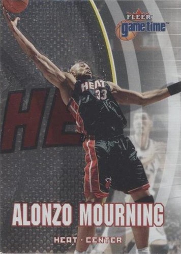 2000-01 Fleer Game Time - Alonzo Mourning #10