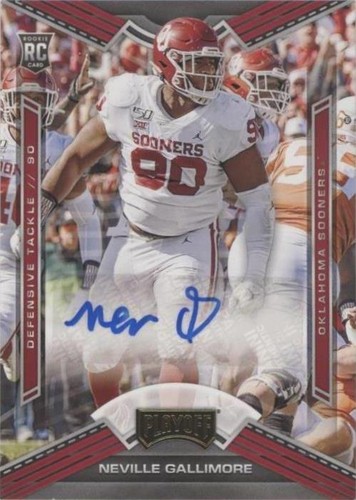 2020 Panini Chronicles Draft Picks Neville Gallimore #15