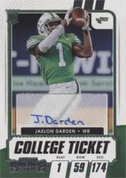 2021 Panini Contenders Draft Picks Jaelon Darden #321