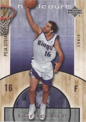 2005-06 Upper Deck Hardcourt - Peja Stojakovic #74
