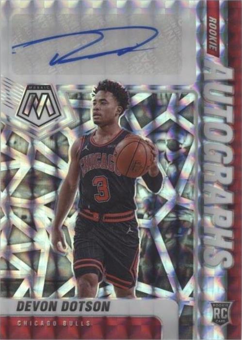 2020-21 Panini Mosaic - Devon Dotson #RA-DDT