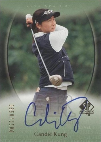 2004 SP Authentic - Candie Kung #107