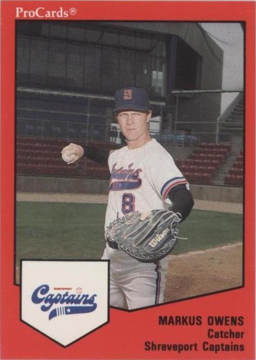 1989 ProCards Minor League Team Sets - Markus Owens #1849