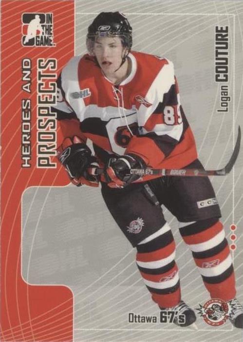 2005-06 In the Game Heroes and Prospects - Logan Couture #400